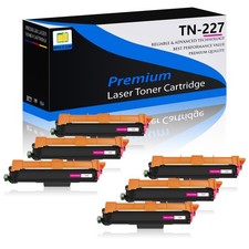 6PK TN227 Magenta Toner Cartridge for Brother TN227M MFC-L3770CDW MFC-L3770CDW picture