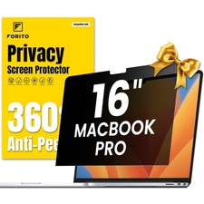 F FORITO 360° Privacy Screen Protector Compatible with MacBook Pro 16 inch 20... picture