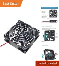 High Performance 80x80x25mm 12V DC Fan for PC and Appliances picture