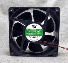 1PCS DA12038B24UA DC22V 0.45A 2-Wire Silent Cooling Fan picture