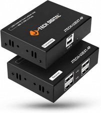 J-Tech Digital USB 2.0 Extender Over Single Cat5e/6 Ethernet 164ft, T8-7 picture