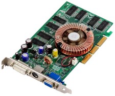 Graphics Card MSI NVIDIA GEFORCE FX 5600 XT 256MB FX5600XT-TD256 AGP picture