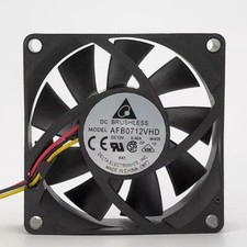 Delta AFB0712VHD 7020 DC12V 0.40A 3-Wire Cooling Fan picture