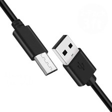 2x Micro USB Extra Long Plug Charger Cable for Samsung HTC Mobile Phone Black AU picture