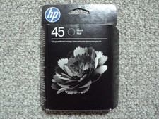 GENUINE HP 45 INK 51645A FRESH NEW FACTORY SEALED BOX APR 2028 picture