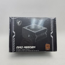 MSI MAG A650BN 650W ATX 80+ BRONZE Power Supply PSU - SEALED picture