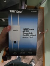 TRENDnet TEW-841APBO,5dBi Wireless AC1200 Outdoor PoE+ Omni Directional Access picture