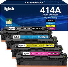 414A Toner Cartridge,Latest Chip Compatible for HP 414A 414X W2020A for Color La picture