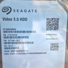 Seagate Video 3.5 HDD ST3000VM002 3TB SATA 6Gb/s 3.5in 5900RPM 64MB AF picture