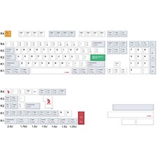 KBDiy Cherry Profile PBT Keycaps 140-Key Set Dye-Sub MX Switch Compatible picture