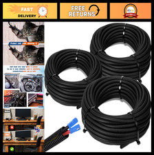 50 Ft Split Wire Loom Tubing Assortment - 1/4
