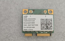Intel Centrino Advanced-N 6200 622ANHMW Dual Band Wi-Fi Card Half Mini PCIe 300M picture