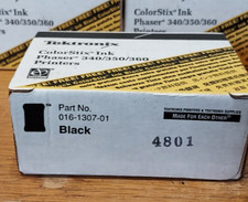 Tektronix ColorStix Ink Black for Phaser 340/350/360 Lot of 016-1307-00 PB B-4 picture