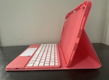 Funbiz iPad 10th/11th Gen CASE 10.9 inch with 7 Color Backlit KEYBOARD, Red  picture