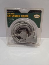 New Interex 15 FT DB25 Male to Male Serial Parallel Extension Cable I-3A /15 picture