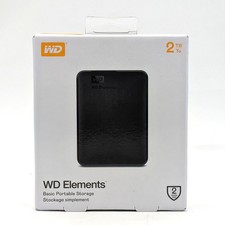 Western Digital Elements 2TB Portable HDD USB 3.0 WDBU6Y0020BBK-WESN picture