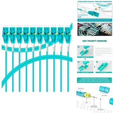 Bangun Uniboot LC to LC OM3 10PACK 10m (30ft) Multi-Mode Fiber Cable picture