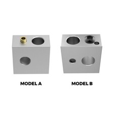 2PCS - Heater Block Extruder Hotend 20x20x10mm for MK7/MK8 3D Printers picture