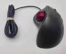 Logitech TrackMan Wheel Mouse USB Optical Trackball Mouse Silver T-BB18 picture