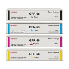 ** NEW Canon Toner | GPR-58 / GPR58 | Black/Color | w/Chips | Compatible | 4-Pak picture