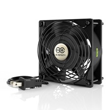 120mm 38mm Cooling Muffin Fan Guard 115 V AC 110 CFM Ball Bearing 5