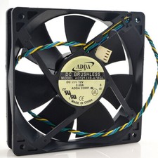 ADDA AD1212XB-A7BGL PWN Cooling Fan DC 12V 0.65A 12025 12CM 120*120*25mm 4 Wires picture