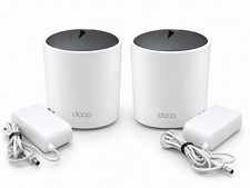 Pair of Two 2 TP-Link Deco X25 AX1800 WiFi 6 Mesh Router Nodes - Excellent picture