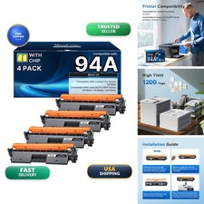 Valuetoner CF294A 94A Black Toner Cartridge Replacement for HP picture