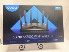 Cudy 5G NR SA/NSA AX3000 WiFi 6 CPE Router AX3000 Dual Nano Sim Slots picture