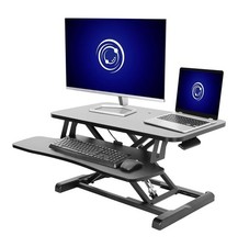 VIVO Black Height Adjustable 28