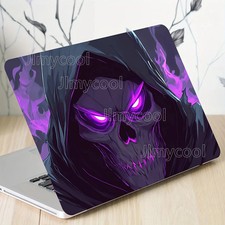 2Pcs Skull Pattern Laptop Decal Set, Scratch Resistant Universal picture