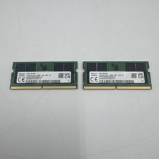 Lot of 2 SK Hynix 32GB 2Rx8 PC5-4800B 262pin Laptop SODIMM RAM Tested A+ picture