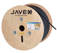 Javex Cat6a Wire Black 500 Ft picture