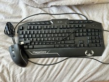 The item shown is a MageGee gaming keyboard and mouse combo set. picture