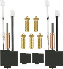Kobra 3 V2/Kobra 3 Hotend,Extruder Print Head Hot End Kit with Extra 5PCS Brass picture