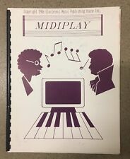 RARE MidiPlay for Atari 520 ST User Manual Copyright 1986 Electronic Publishing picture