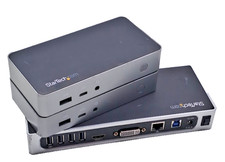 Lot of StarTech 1x DK30ADD + 2x DK30CHHPD USB 3.0 Dual Monitor Docking Stations picture