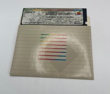 Vintage 1982 Apple II Diskware Sample Documents Apple Writer II An introduction picture