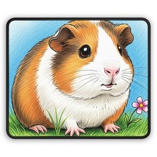Cute Guinea Pig Gaming Mouse Pad picture