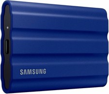 Samsung T7 Shield 2TB USB-C Portable External SSD - Blue (MU-PE2T0R) picture