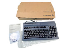Cherry G81-7910LPDUS-2 Black Mechanical POS Keyboard PS/2 MSR Card Reader NEW picture