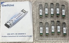 pack of 10 gwliuni 10GB SFP+ SR 850nm 300M Compliant 10Gb/s 850nm 300m Optical picture