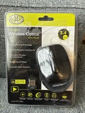 Gear Head MP2120BLK Black Wireless Nano Mouse Optical New In Package picture