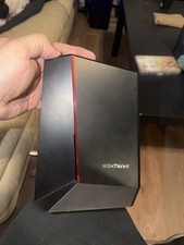 NETGEAR Nighthawk  Cable Modem Black Red Dual Color High Performance picture