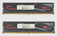 G.Skill Fortis 32GB (2x16GB) F4-2400C16D-32GFT PC4-19200 DDR4-2400 RAM (#38896) picture