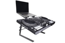 Headliner Covina Portable Dual DJ Controller Stand; Adjustable and Durable DJ... picture