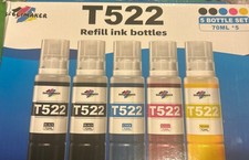 T522 Refill Ink Bottles Sublimated 5 Bottles picture