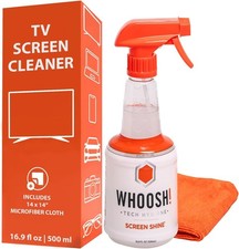 Screen Shine Pro 16.9 fl oz Refillable TV Screen Cleaner with Microfiber Cloth picture