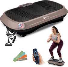 Lifepro Waver Vibration Plate Exercise Machine - Brown (Open Box) picture