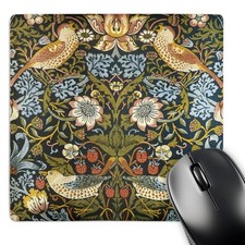 William Morris Strawberry Thief Pattern - Mouse Pad, 8 by 8 inches (mp_219390_1) picture